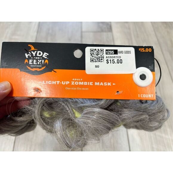 Hyde & Eek adult light up zombie mask - Picture 5 of 8